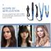 SKISUNO 1 Set Curling Iron Set Curling Wand Hair Rollers Curler Comb Portable Straightener Copper - Buy Online on GoSupps.com