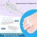 DYKOOK Hammer Toe Straightener Set - 6 PCS Toe Corrector Gels for Crooked Toes | 3 Loop Design for Joint Realignment | Gel Splints for Cushion Support - Buy Online on GoSupps.com