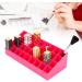 Alvinlite Lipstick Display Stand - 36 Space Pink Plastic Lipstick Organizer Rack for International Shipping - Buy Online on GoSupps.com