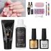 8PC Nail Art Tools Set - Manicure Extension Kit with Mini Dryer & Adhesive - Perfect for Professional Nails - Buy Online on GoSupps.com
