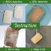 6 Pieces Organic Luffa Sponges - 100% Biodegradable & Compostable for Kitchen Bathroom & Camping | Eco-Friendly Cleaning Solutions - Buy Online on GoSupps.com