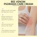 Bee Venom Cream - Bee Venom Wart and Tag Remover - Bee Venom Psoriasis Cream for Soothing - Fast-Acting Relief Psoriasis Treatment Cream - Deep Nourishment & Skin Protection - Buy Online on GoSupps.com