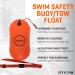 Zone3 Swim Safety Buoy/Tow Float - Orange | Essential Water Safety Gear - Buy Online on GoSupps.com