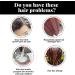 Plant Bubble Hair Dye Shampoo - Vegetable Hair Dye - Hair Coloring And Conditioning 3 Effects In 1 - Beirou BubblePure Plant Extract For Gray Hair Color Bubble Dye (coffee) - Buy Online on GoSupps.com