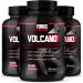 Force Factor Volcano Pre Workout Nitric Oxide Booster Supplement for Men with Creatine and L-Citrulline to Help Boost Nitric Oxide, Energy, Build Muscle & Improve Blood Flow, 120 Count(Pack of 3)