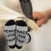 Funny Hairdresser Socks - Peace Love Hair Barber Graduation Gift | Cosmetology Gift for Hair Stylists - Buy Online on GoSupps.com