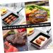 Zerodeko Pancake Skillet Non- Stick Egg Pan 3 Pcs Frying Pan Aluminum Alloy Stone Pot Medical Stone Picnic Barbecue Pan Omelette Pan 34X13CMx3pcs Random Colorx3pcs - Buy Online on GoSupps.com