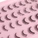 Kiromiro Faux Mink Wispy Natural Look False Eyelashes - 4 Style Pack | 3D Fluffy Strip Lashes - Buy Online on GoSupps.com