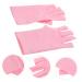 Mikinona UV NAIL GLOVES 1 Pair Nail Gloves Protective Gloves Nail Art Uv Gloves Nails Gel Nail Uv Gloves Gel for Nails Nail Fingerless Mittens Spandex Nail Polish Sun Protection Pink - Buy Online on GoSupps.com