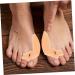 BESPORTBLE Silicone Toe Separator and Protector - 4 Pairs Skin Color - Toe Dividers for Big Toe Isolation - Bunion Toe Spacers and Straightener - Buy Online on GoSupps.com