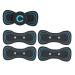 Cervical Spine Massage Plaster - Mini 6 Modes Portable EMS Pulse Massager for Shoulder Relief | International Shipping - Buy Online on GoSupps.com