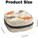 Lotus Flower Carp Sanitary Napkin Storage Bag Portable Period Kit Bag Pad Pouches for Period Menstrual Cup Bag with Zipper Sanitary Pad Pouch for Women Teen Girls Ladies Color 1 - Buy Online on GoSupps.com