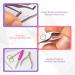 Utopia Care Cuticle Trimmer Set - Professional Nail & Pedicure Kit with Sharp Cuticle Nippers & Pusher Tool (Silver) - International Shipping Available - Buy Online on GoSupps.com