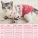 Cozy Winter Cat Sweater | Hillylolly Pink Pullover for Cats | Warm Knitted Clothing | Perfect for XL Cats - Buy Online on GoSupps.com