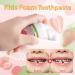 Children's Foam Toothpaste with U-Shaped Toothbrush - Strawberry Flavor Ideal for Kids 2+ | International Shipping - Buy Online on GoSupps.com