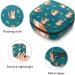Fox Pattern Sanitary Napkin Storage & Travel Makeup Bag - GIAPB Period Bag Color4568 - Buy Online on GoSupps.com