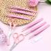 Scettar Stainless Steel Tweezers Set Stainless Steel Precision Eyebrow Tweezers for Women Precision Tweezers Set for Facial Hair Removal and Lash Extension - Buy Online on GoSupps.com