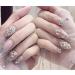 1600 pieces of Glitter Rhinestones for Nails Transparent Crystal and Diamond Crystal AB Nail Art Decorations with 1 Tweezer (6 Sizes) (1600 Pieces) - Buy Online on GoSupps.com