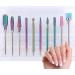 Nail Drill Bits Cuticle Bits for Nails Small Barrel Shape Electric Nail Drill File Cuticle Cleaner Tool Kit for Rotary Nail Drill Proidl - Buy Online on GoSupps.com