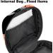 Portable Women's Binding-Up Bags | Menstrual Cup Bags & Tampon Holders for Teens | Stylish Black Flower Design - Buy Online on GoSupps.com