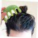 Buy Hapinary Wooden Massaging Hair Comb - Pocket Acupuncture Ridge Travel Hair Pick with Wide Teeth for Healthy Hair - Buy Online on GoSupps.com
