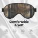 Reusable Sleep Mask Eye for Ultimate Comfort - Soft Blackout Eye Masks for Travel & Better Sleep | Perfect Gift for Him & Her - Buy Online on GoSupps.com