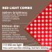 45W LED Red Light Therapy Device - Deep 660nm & Near-Infrared 850nm Combo for Skin Beauty, Pain Relief - Muscle & Joint Therapy - Buy Online on GoSupps.com