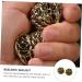 Fomiyes Copper Walnut Khimar Hijab Impact Wood Finger Training Balls | Deep Fabric Foot Massage Device Accessories - 3.5x3cm Golden - Buy Online on GoSupps.com