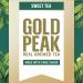 Gold Peak Naturally Sweet Tea by Gourmet Kitchn - 18.5oz/18pk, Real Brewed Tea with Cane Sugar, 18.5 Fl Oz (Pack of 18) - Buy Online on GoSupps.com