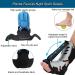 Komzer Plantar Fasciitis Night Splint with Spiky Massage Ball - Pain Relief for Heel, Arch & Ankle - Adjustable for Achilles Tendonitis - Fits Most Sizes - Buy Online on GoSupps.com