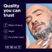 HORACE Beard Shampoo for Men - Sulphate-free Wash with Castor Oil - Gentle Beard Care for All Skin Types - Woody Aromatic Scent 250 ml - Buy Online on GoSupps.com
