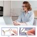 30 Pairs Glasses Nose Pads Replacement Anti-Slip Soft Silicone Eyeglass Nosepads Slip-On Anti Indentation Protective Covers for Glasses Sunglasses (Transparent) - Buy Online on GoSupps.com