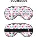 SSIMOO Cartoon Cat Soft Sleep Eye Mask | Breathable Travel Eye Patch for Relaxation - Perfect Gift for Her - Buy Online on GoSupps.com