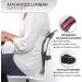 Back Cracking Device Stretcher for Lower Back Pain Relief with Spiky Massage Ball - Red - Buy Online on GoSupps.com