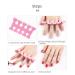 Emivery 50 PCS Pink Nail Art Toe Separators for Manicure & Pedicure - Women and Girls - Buy Online on GoSupps.com