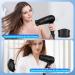 Aigostar 2400W Travel Hair Dryer | Ionic Hairdryer with 3 Heat Settings | Lightweight & Foldable | Fast Drying | Black - Lena - Buy Online on GoSupps.com
