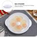 Zerodeko Oven Egg Baking Tray 1pc Egg Heart Kitchen Tool Home Bakeware Oven White For Cavity Cookware Steaming Supply Cooker - Buy Online on GoSupps.com
