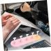 FOMIYES 4 Sets Nail Practice Holder Beauty Nail Display Training Nail Display Nail Stands for Nail Art Training Nail Racks Nail Art Holder Rack Nail Flakes Accessories Plastic - Buy Online on GoSupps.com