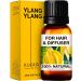Kukka Ylang Ylang Essential Oil for Skin Care - Ylang Ylang Oil for Hair Growth - 100 Therapeutic Grade Aromatherapy Oils for Diffuser - 10ml Ylang Ylang 10 ml (Pack of 1)