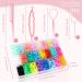 2000pcs Mini Hair Rubber Bands Set with Organizer Box - Soft Girl Hair Ties in 24 Colors - Colorful Baby Hair Bands with Cutter & Remover - Hair Tail Tools for Kids - Buy Online on GoSupps.com