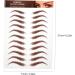 DRESSOOS 5 Sheets eyebrows makeup sticker eyebrow stickers fake eyebrow stickers sticker - Buy Online on GoSupps.com