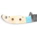 Handmade Perkin Damascus Hunting Knife | Bone & Turquoise Handle | Premium Quality Outdoor Tool - Buy Online on GoSupps.com