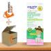 Equate Childrens Allergy Relief Cetirizine Hydrochloride Oral Solution 4 Fluid Ounce - Compare to The Active Ingredient National Brand + Includes Venancio sFridge Sticker (Bubble Gum) Bubblegum