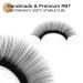 Lashview C-Bend 12mm 0.20 Strength Artificial Eyelash Extensions | Dense Natural Semi-Persistent | Professional Eye-Catching Applications - Buy Online on GoSupps.com