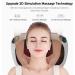 Shiatsu Massage Pillow with Heat | Deep-Kneading Neck Shoulder & Back Relief | 3 Speed Electrical Device - Light Gray - Buy Online on GoSupps.com