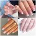 6 Pcs French Tip Silicone Nail Art Stamper Kit with Scrapers - DIY Nail Stamping Tools for Women - Perfect Christmas Gift - Buy Online on GoSupps.com