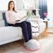 USB Foot Warmer - Electrical Heating Pillow for Winter | Washable Gray Slippers & Foot Pillows for Office Comfort - Buy Online on GoSupps.com