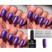Bluesky Purple Purple 80530 Nail Gel Polish UV LED Soak Off 10ml - Buy Online on GoSupps.com