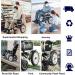 Wheelchair Front Wheel 2 Pieces Wheelchair Front Rubber Anti-Slip Wheelchair Front Wheels 10In Wheelchair Wheels Replacement Labor Saving Anti Tip - Buy Online on GoSupps.com