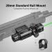 EZshoot Green Laser Sight 532nm Scope with 20mm Picatinny Mount - Precision Green Dot for Accurate Targeting - Buy Online on GoSupps.com